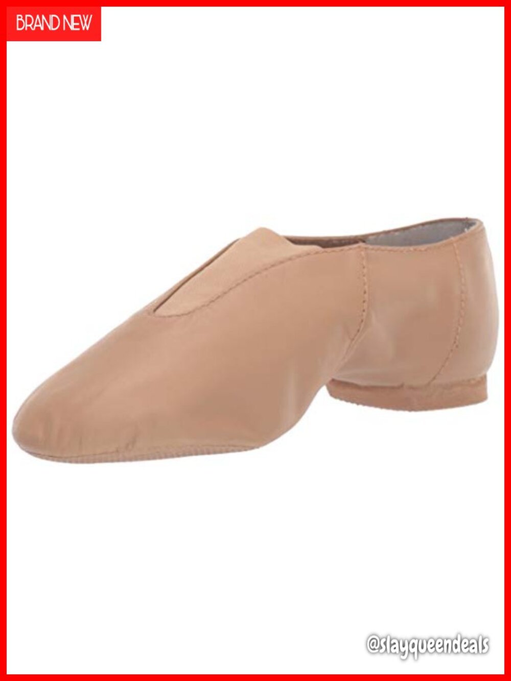 Super Jazz Slip On Dance Shoes EVA Sole Comfort Flexible